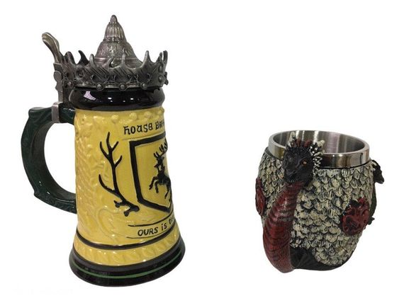 Подарочный набор Кружка Game Of Thrones House Герб Баратеонов Игра Престолов и Fire And Blood Targaryen | Зображення 1