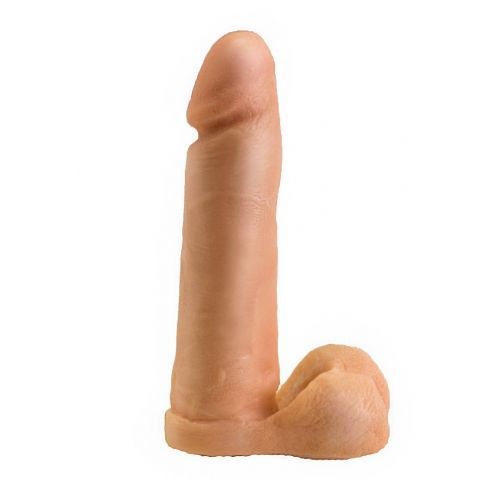 Насадка на страпон EGZO CIBERSKIN 15.5 * 3.9 см, Телесный