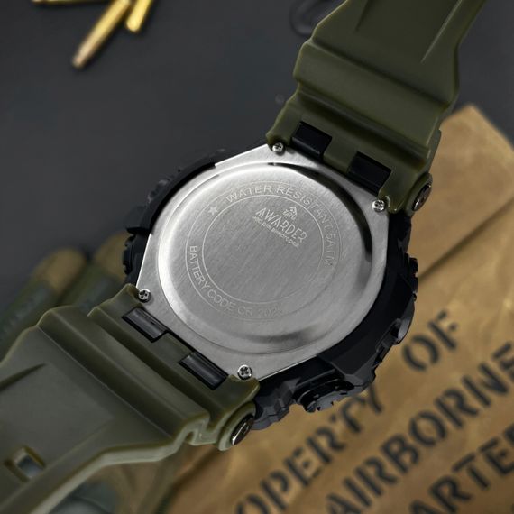 Чоловічий годинник Awarder 004 СБУ Army Green-Black | Зображення 2