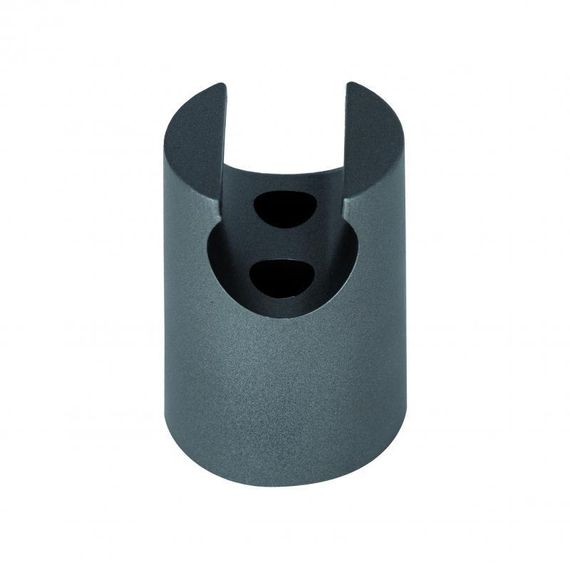 Тримач для ручного душу Qtap Spojeni округлий QT829910842854GRP Graphite | Зображення 1