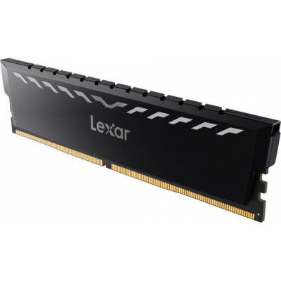 Модуль памяти для компьютера DDR4 16GB (2x8GB) 3600 MHz THOR Black Lexar (LD4U08G36C18LG-RGD) | Зображення 3