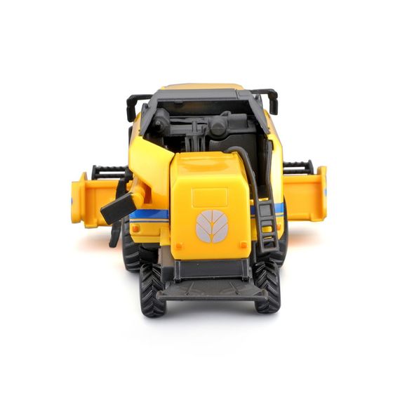 Автомодель Зернозбиральний комбайн "New Holland TC5.90" Bburago 18-31721 із зерновою жниваркою | Зображення 3