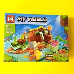 Конструктор Майнкрафт MY WORLD MINECRAFT MG565 85 деталей Підводний світ