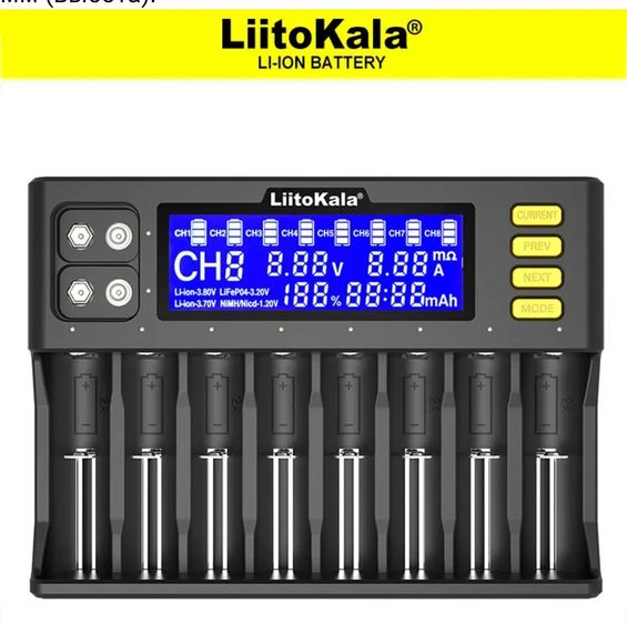 Универсальное зарядное устройство LiitoKala Lii-S8 | Зображення 4