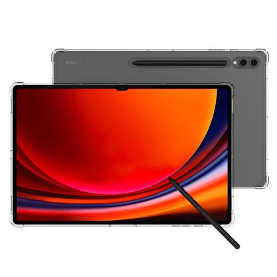 Силіконовий чохол бампер Primolux Silicone для планшета Samsung Galaxy Tab S9 Ultra (SM-X910 / SM-X916) 14.6" - Clear | Зображення 3