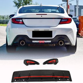 Дифузор заднього бампера V2 (2021-2023, Карбон) для Subaru BRZ 2021- рр