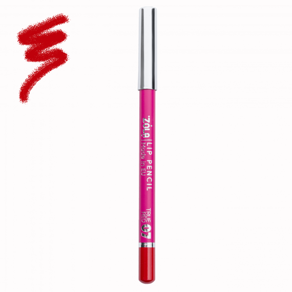 Карандаш для губ ZOLA Lip Pencil - 07 True Red
