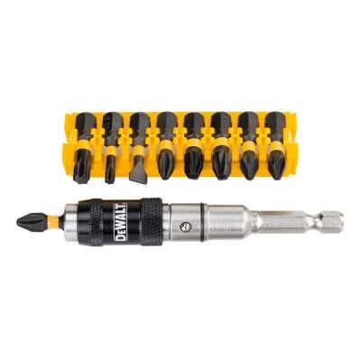 Набор бит DeWALT IMPACT TORSION, ударные, Torx, Philips, Pozidriv,Slotted, PH2, L=25 мм, 10 шт (DT70518T)