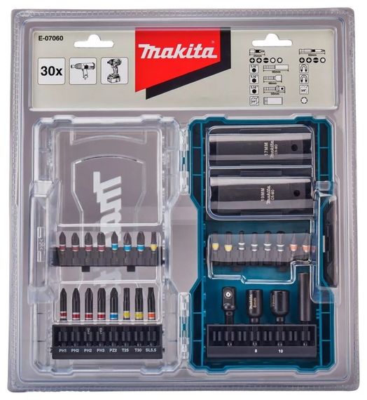Набір біт торсіонних 30 шт Makita Impact Black E-07060 | Зображення 4