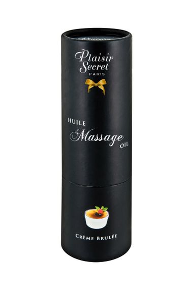 Ароматична масажна олійка HUILE MASSAGE CREME BRULEE 59ML Sex Aura | Зображення 1