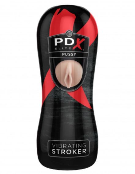 Мастурбатор с вибрацией Pipedream pdx elite vibrating stroker Pussy | Зображення 1
