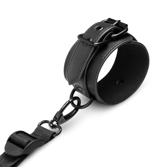 Фиксатор на кровать с наручниками и поножами Bedroom Fantasies: Under the bed Restraint Bondage Set | Зображення 5