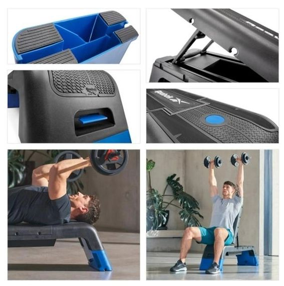 Степ-платформа Reebok Reebok Deck синій Уні 121,5 х 33,7 х 35 см RAP-15170BL | Зображення 3