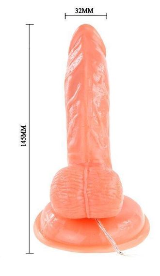 Вібратор на присосці Super rota dong, BW - 008081 Sex Aura | Зображення 6