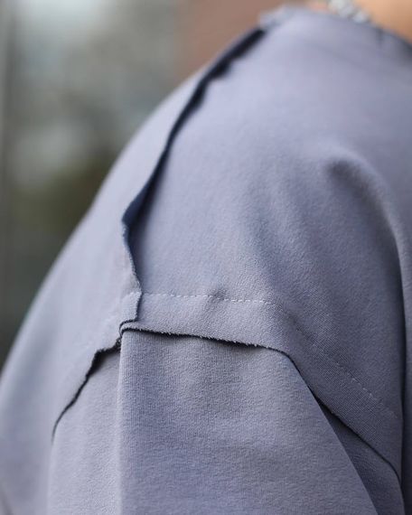 Джемпер чоловічий (оверсайз) Носи своє 42 Сірий (p-7005-55179) | Зображення 4