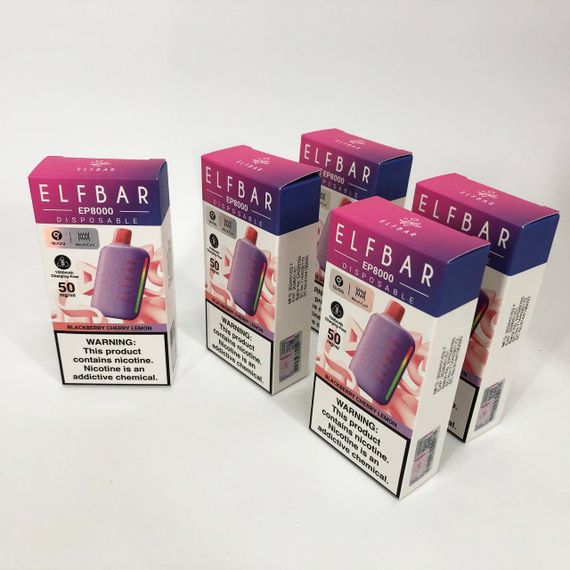 Elf Bar EP8000 смак Ожина Вишня Лимон (Blackberry Cherry Lemon) (ws52187-1) | Зображення 3