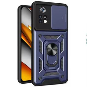 Ударостійкий чохол Camshield Serge Ring для Xiaomi Poco M4 Pro 4G