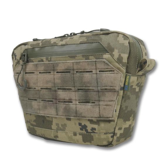 Напашник XL Cordura 1000D піксель  + балістичний пакет 1 класу Militeх | Зображення 4