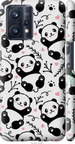 Чохол на Realme 9 Pro Plus Панди "4318m-2596-2448"