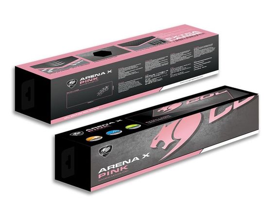 Килимок для миші Cougar Arena X, рожевий з малюнком. | Зображення 5