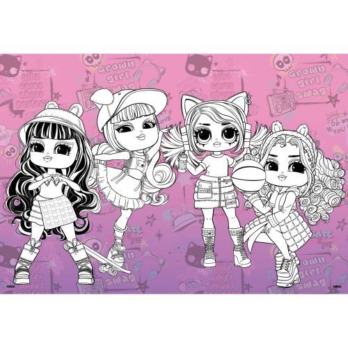 Книжка-розмальовка зі стікерами "Skate Dance 2 Tweens" | Зображення 1
