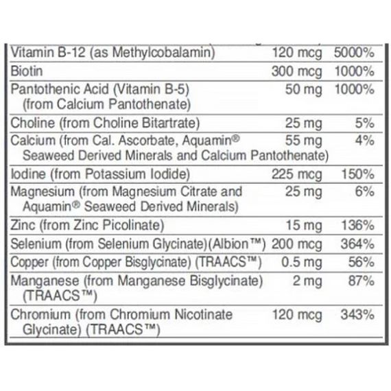 Витаминно-минеральный комплекс для мужчин Protocol for Life Balance Ortho Multi For Men 90 Softgels | Зображення 2