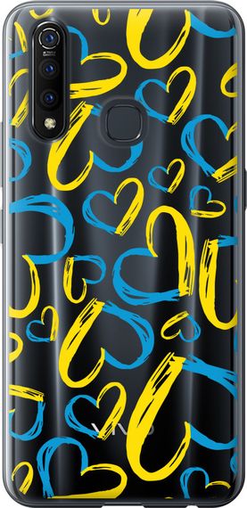 Чехол на Vivo Z5X Сердца UA "5292u-1765-17620"