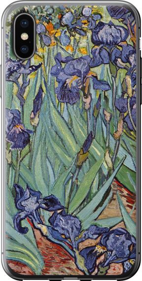 Чехол на iPhone XS Винсент Ван Гог. Ирисы "161u-1583-17620"