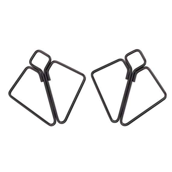 Затискачі для сосків LOCKINK Minimalism Nipple Clamps, сріблясті