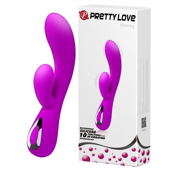 Вібратор - Pretty Love Honey Vibrator Purple Sex Aura