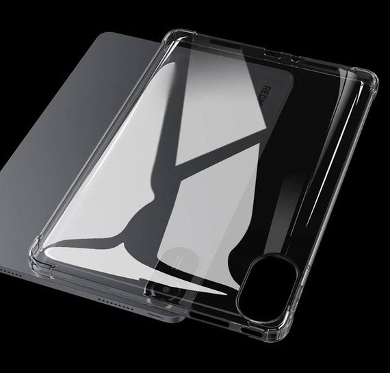 Силиконовый чехол бампер Primolux Silicone для планшета Xiaomi Redmi Pad 2 11" - Clear | Зображення 3