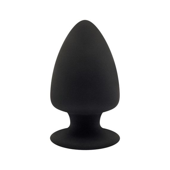 Анальна пробка SilexD (Model 1 size M) двошарова, силікон + Silexpan, діаметр 6,2 см sexstyle