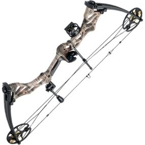 Лук Man Kung NCB75 Fossil KIT Блочный ц:black/green