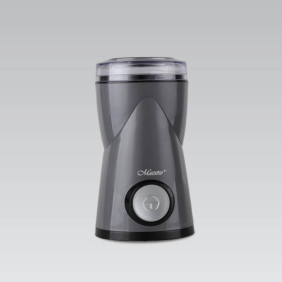 Кофемолка электрическая Maestro MR-453-GREY для зернового кофе с мощным мотором