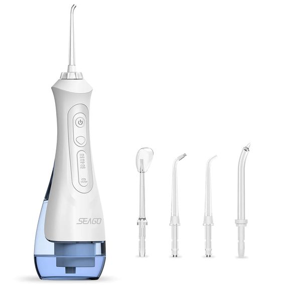 Іригатор Seago SG-833 White, 200 мл., з 4 насадками