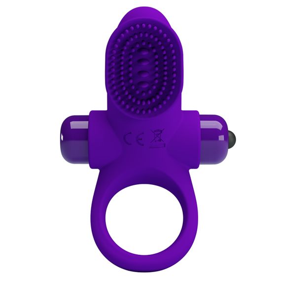 Ерекційне кільце - Pretty Love Vibrant Penis Ring II Purple | Зображення 9