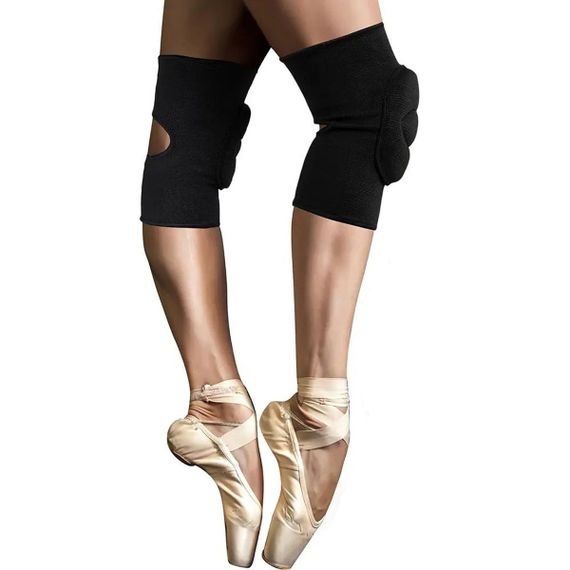 Наколінники PowerPlay PP-8000 Elastic Knee Support (пара) чорні M | Зображення 9