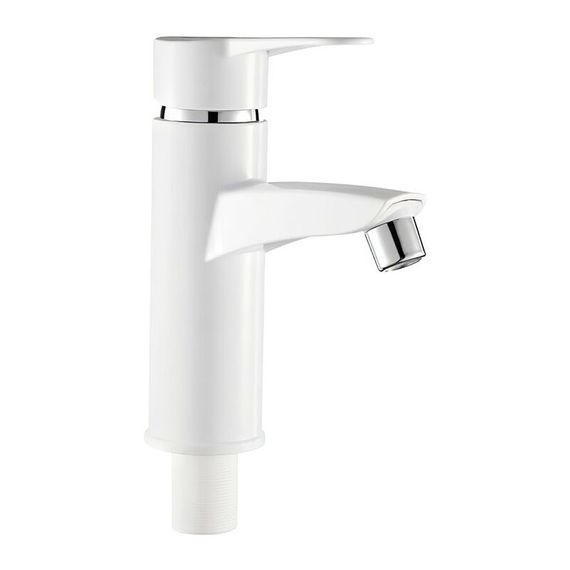 Змішувач для умивальника PLAMIX Sergio-001(W) (PM0607)