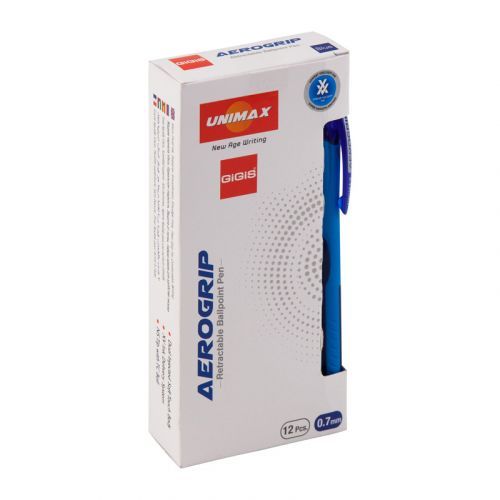 Ручка кулькова автом. Aerogrip, синя | Зображення 2