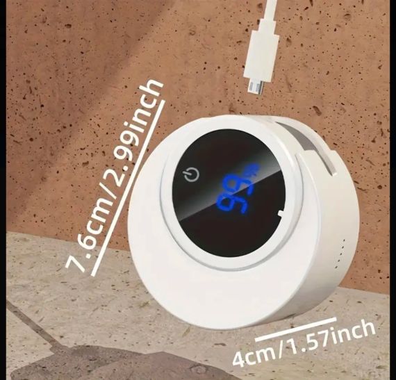 Автоматический настенный держатель-стерилизатор для зубных щеток с УФ-дезинфекцией, стерилизатор с дисплеем | Зображення 5