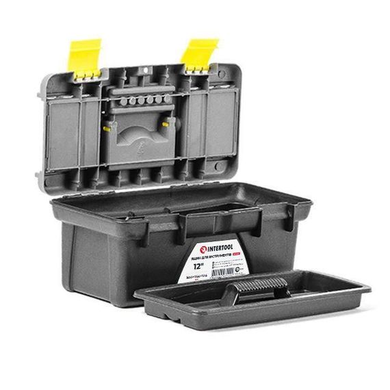 Ящик для інструментів 12" 300*154*124 мм INTERTOOL BX-0312 | Зображення 1