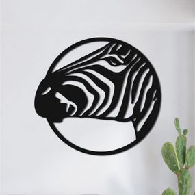 Панно декоративне картина на стіну Зебра LED 16 кольорів телефон 400х375 acr-p000115