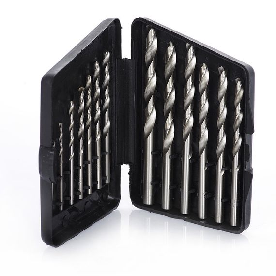 Набір свердел для металу Р6М5 пласт бокс 1,5-6,5 мм 13 шт APRO 8102051