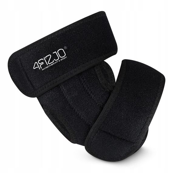 Фіксатор (бандаж) для ліктьового суглоба 4FIZJO MED 1 шт універсальний Black (P-5905973407380)