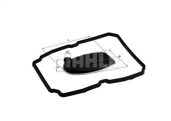 Фільтр АКПП Sprinter 9612/VIANO (комп.), MAHLE/KNECHT (HX81D) | Зображення 2