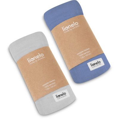 Пеленки для младенцев Lionelo Bamboo Swaddle Grey Stone (LO-BAMBOO SWADDLE GREY STONE) | Зображення 2