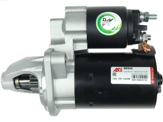 Стартер BMW 5 E60 520 i, BMW X1 E84 sDrive 18 i, BMWX3 E83 2.0 i, BMW Z4 Roadster E85 2.0 i | Зображення 1