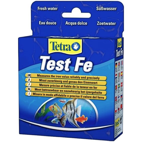 Тест для води на вміст заліза Tetra Test FeKit краплинний 10 мл + 16.5 г (4004218756496)