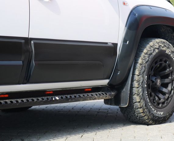 Молдинг двері EuroCap (6 шт, ABS) для Volkswagen Amarok 2010-2022 рр | Зображення 1