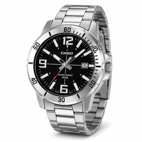 Чоловічий годинник Casio Timeless Collection MTP-VD01D-1B класичні